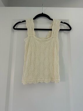 Free People Love Letter Tank in Ivory